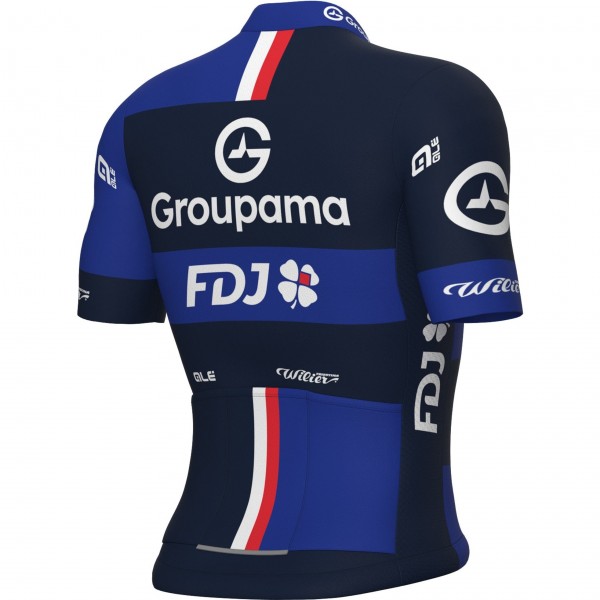 Heren Fietskleding Ale Groupama FDJ 2025 shirt