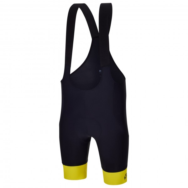 Heren Fietskleding Santini Yellow Tour de France 2025 Bib Tights