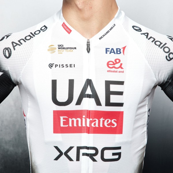 Heren Fietskleding UAE Team Emirates 2025 Pissei Magistrale Ultra-shirt