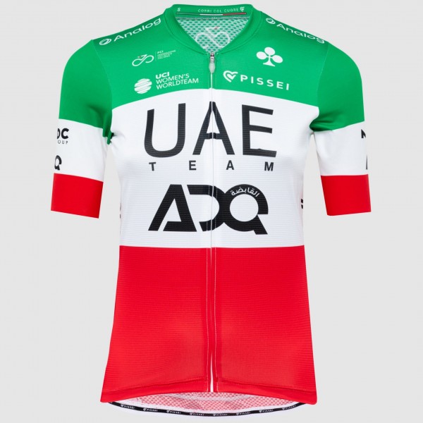 Dames Pissei UAE Team ADQ 2025 damesshirt - Italiaans kampioen