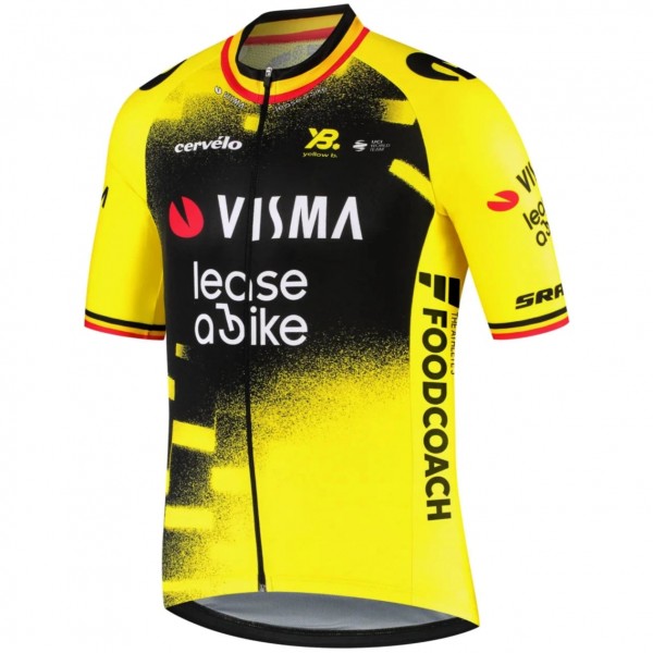 Heren Team Visma Lease a Bike 2025 The Wingbeat shirt - Wout Van Aert