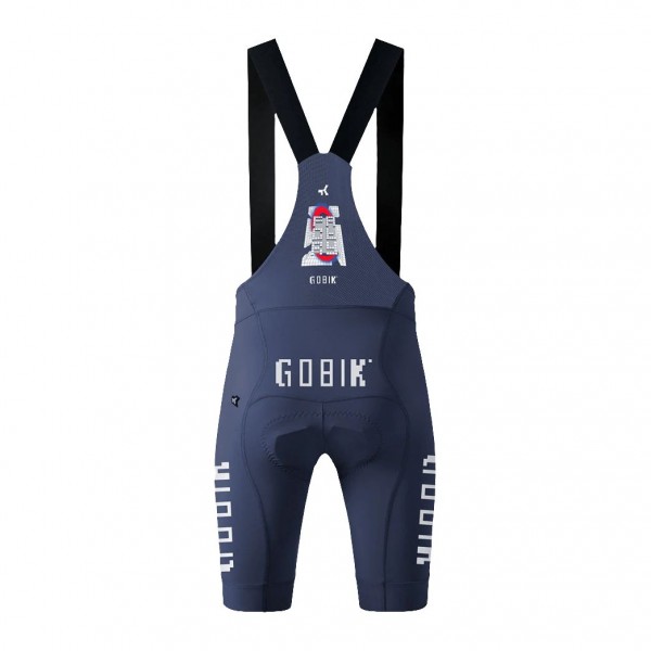 Heren Fietskleding Gobik Factory Team 2025 Matt Solid 2.0 Bib Tights