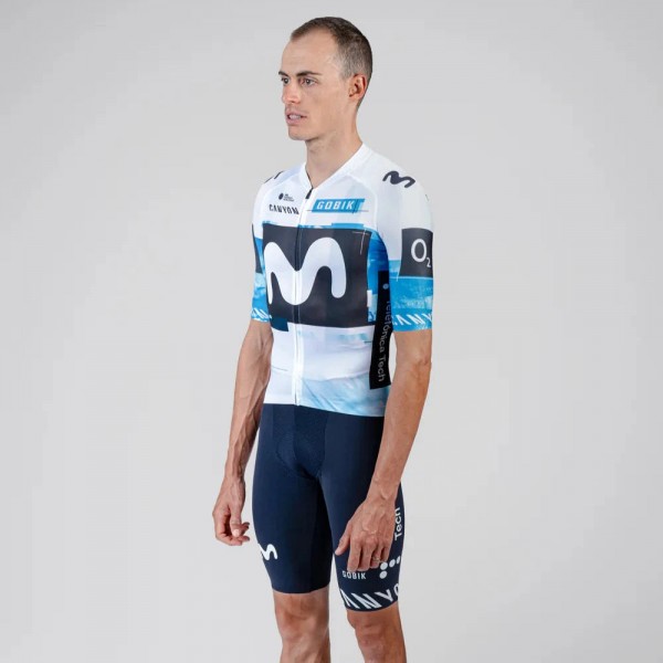 Heren Fietskleding Gobik Movistar 2025 Lancer K10 Bib Tights