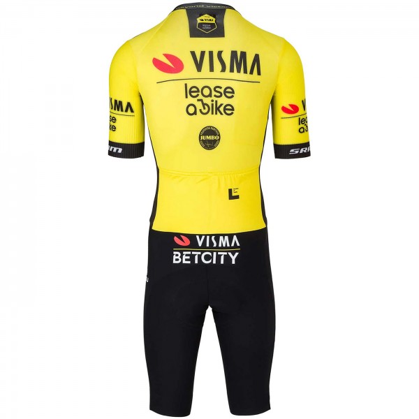 Heren Team Visma Lease a bike 2025 Premium skinsuit kleding Heren Team Visma Lease a bike 2025 Premium skinsuit kleding