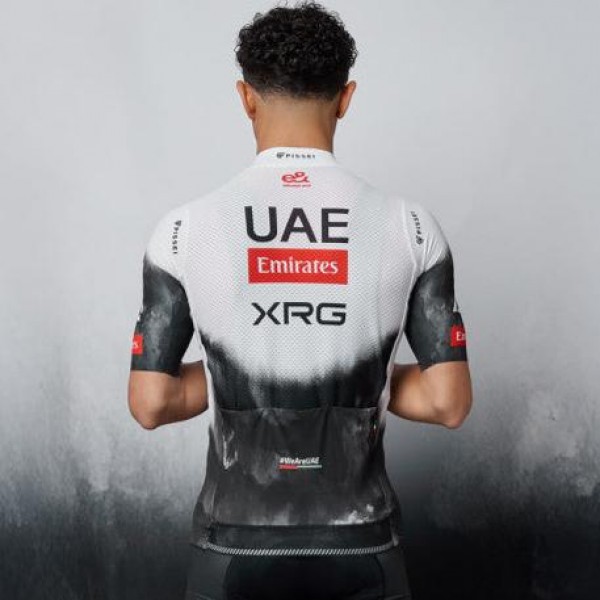 Heren Fietskleding Pissei UAE Team Emirates 2025 Shirt