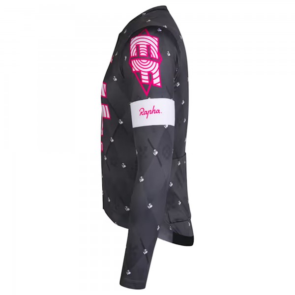 Heren Rapha EF Education EasyPost shirt met lange mouwen 2025 Heren Rapha EF Education EasyPost shirt met lange mouwen 2025