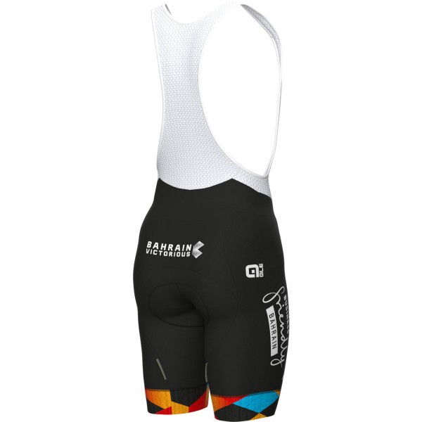 Bahrain Victorious 2022 fietsbroek met bretels - ALE professioneel wielerteam Bahrain Victorious 2022 fietsbroek met bretels - ALE professioneel wielerteam