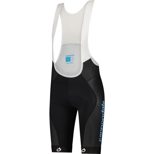 Cannondale FACTORY RACING 2022 Limited Edition koersbroek zwart/blauw professioneel wielerteam Cannondale FACTORY RACING 2022 Limited Edition koersbroek zwart/blauw professioneel wielerteam