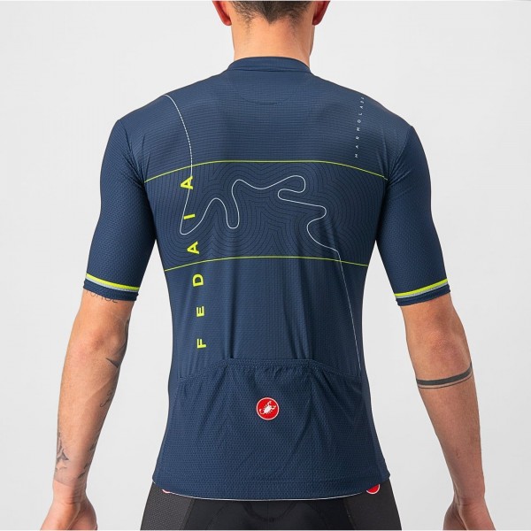 Giro d'Italia 2022 etappetrui MARMOLADA fietstrui met korte mouwen Giro d'Italia 2022 etappetrui MARMOLADA fietstrui met korte mouwen