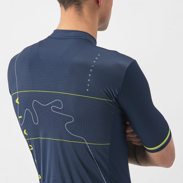 Giro d'Italia 2022 etappetrui MARMOLADA fietstrui met korte mouwen Giro d'Italia 2022 etappetrui MARMOLADA fietstrui met korte mouwen