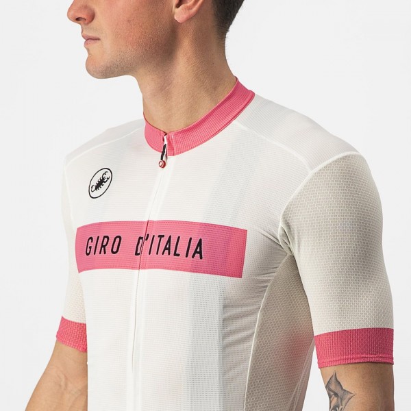 Giro d'Italia 2023 FUORI-MAGLIA BIANCO fietsshirt met korte mouwen Giro d'Italia 2023 FUORI-MAGLIA BIANCO fietsshirt met korte mouwen