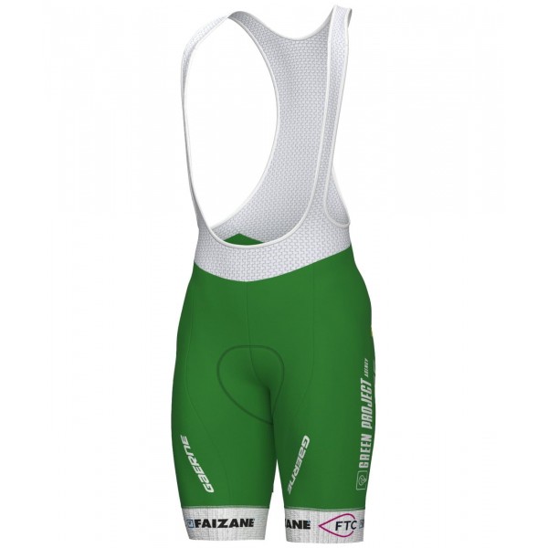 Green Project-Bardiani Csf-Faizane' 2023 set (jersey lange rits+broek)-ALE professionele wielerploeg