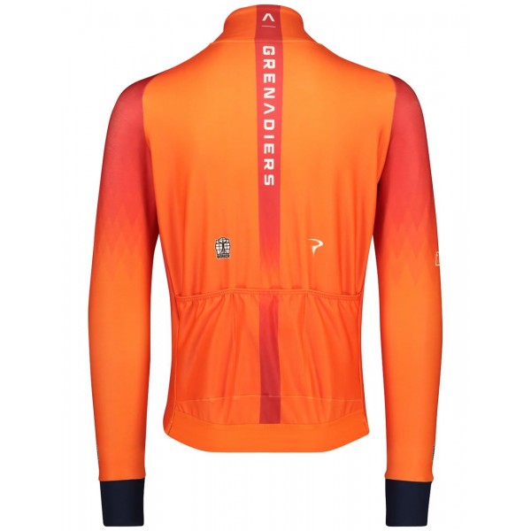 INEOS GRENADIERS 2022 trainingseditie wielershirt met lange mouwen professioneel wielerteam INEOS GRENADIERS 2022 trainingseditie wielershirt met lange mouwen professioneel wielerteam
