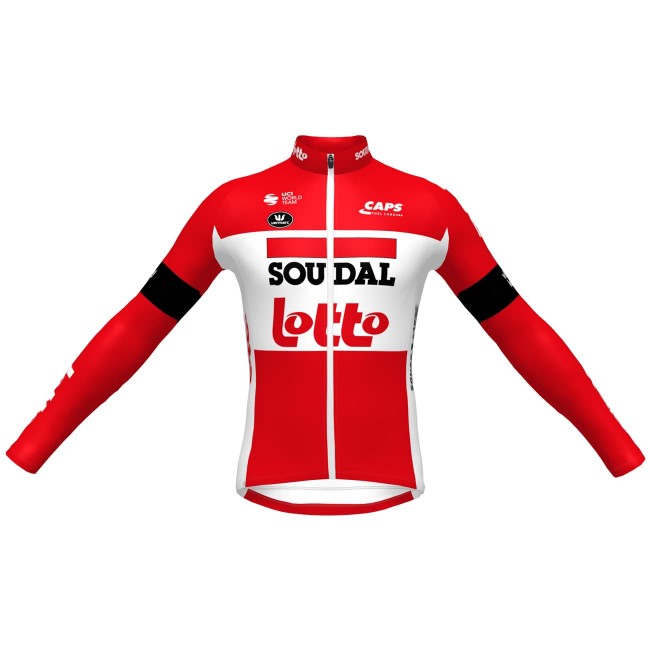 LOTTO SOUDAL 2022 wielershirt met lange mouwen professioneel wielerteam LOTTO SOUDAL 2022 wielershirt met lange mouwen professioneel wielerteam