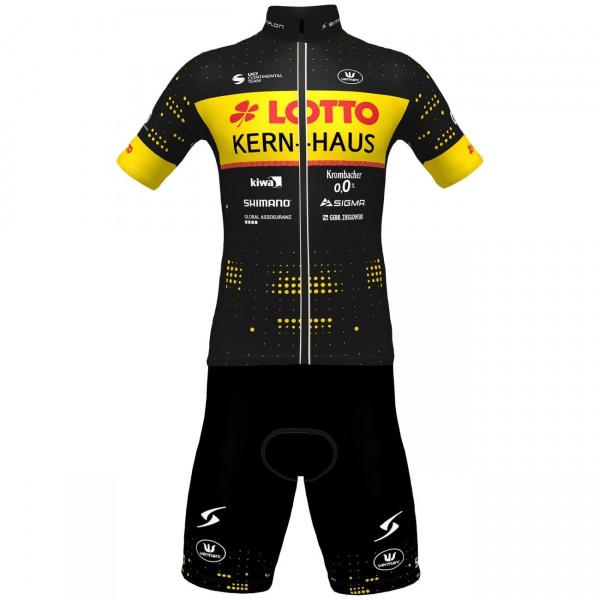 Team Lotto-Kern Haus 2022 wielershirt korte mouw (lange ritssluiting) professioneel wielerteam Team Lotto-Kern Haus 2022 wielershirt korte mouw (lange ritssluiting) professioneel wielerteam