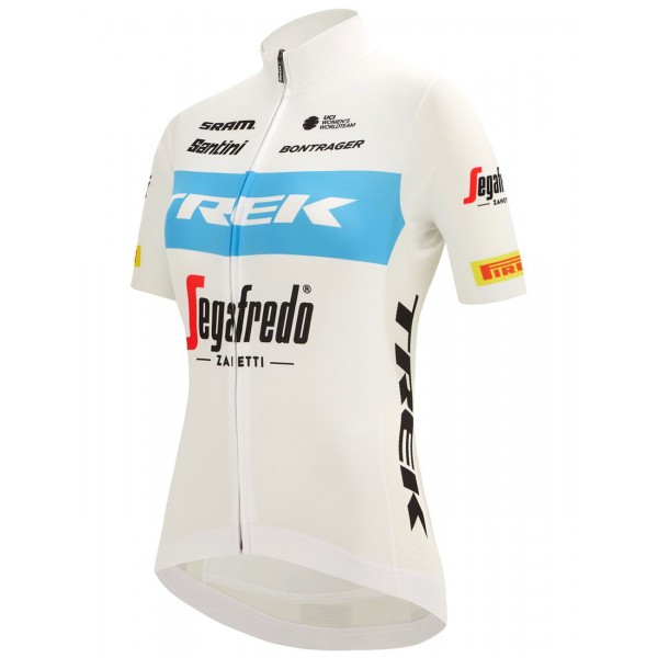TREK-SEGAFREDO damesteam 2022 wielershirt met korte mouwen (lange ritssluiting) professioneel wielerteam TREK-SEGAFREDO damesteam 2022 wielershirt met korte mouwen (lange ritssluiting) professioneel wielerteam