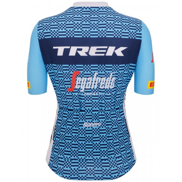TREK-SEGAFREDO damesteam 2023 korte mouw fietsshirt professioneel wielerteam