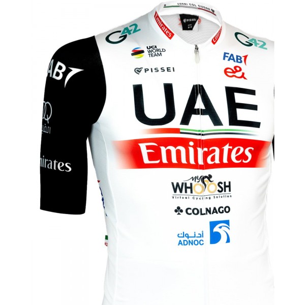 UAE TEAM EMIRATES 2023 wielershirt met korte mouwen professioneel wielerteam UAE TEAM EMIRATES 2023 wielershirt met korte mouwen professioneel wielerteam