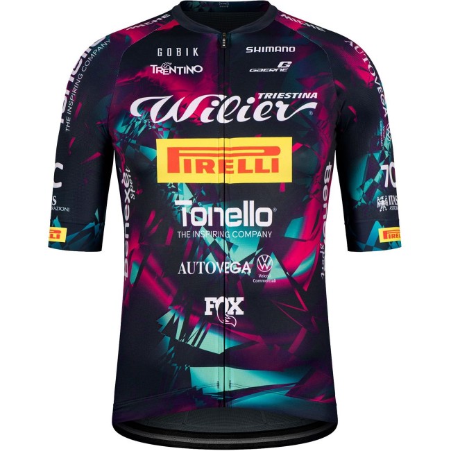Wilier Triestina-Pirelli Factory Team 2023 korte mouw wielershirt professioneel wielerteam Wilier Triestina-Pirelli Factory Team 2023 korte mouw wielershirt professioneel wielerteam