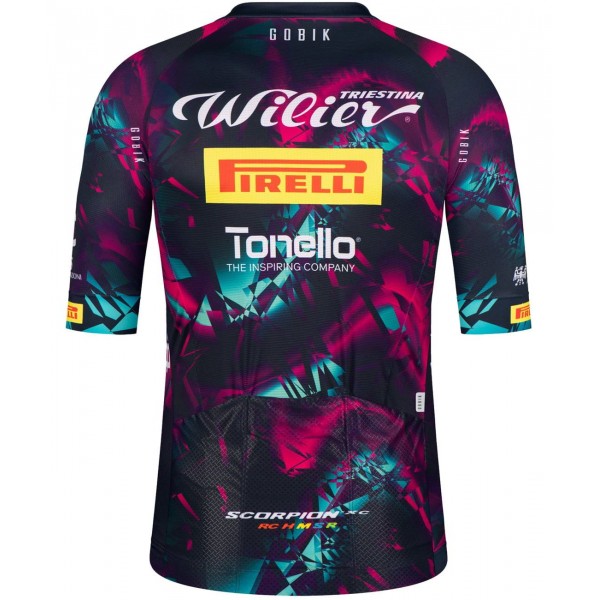 Wilier Triestina-Pirelli Factory Team 2023 korte mouw wielershirt professioneel wielerteam Wilier Triestina-Pirelli Factory Team 2023 korte mouw wielershirt professioneel wielerteam
