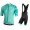 BIANCHI MILANO Savignano Blue Fietskleding Set Wielershirt Korte Mouw+Korte Fietsbroeken Bib