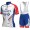 2019 Groupama FDJ Fietskleding Set Wielershirt Korte Mouw+Korte Fietsbroeken Bib