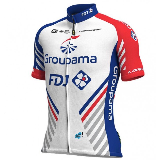 2019 Groupama FDJ Wielershirt Korte Mouw 2019 Groupama FDJ Wielershirt Korte Mouw