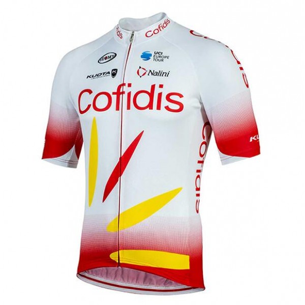 COFIDIS 2019 Wielershirt Korte Mouw