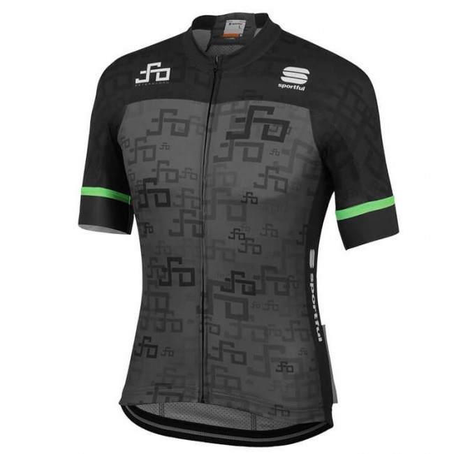 Peter Sagan LOGO Team 2019 Line Black Wielershirt Korte Mouw Peter Sagan LOGO Team 2019 Line Black Wielershirt Korte Mouw