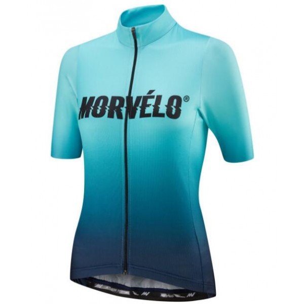 MORVELO Dames AQUA Wielershirt Korte Mouw