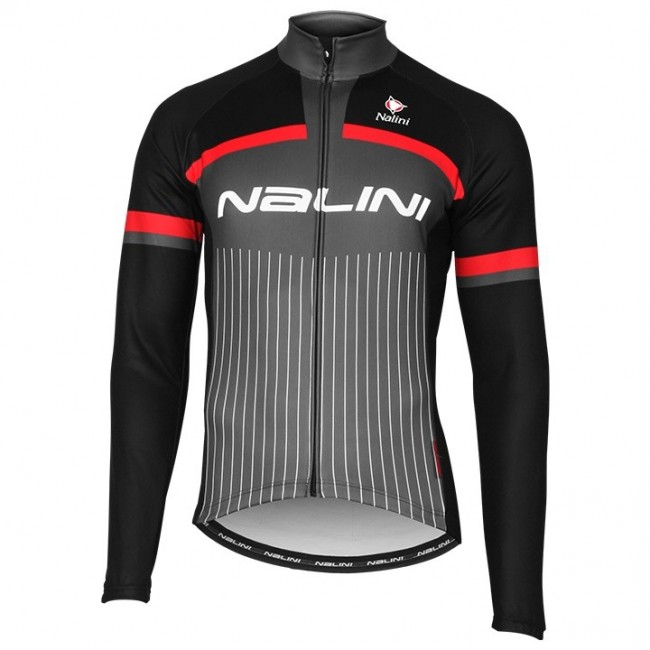 2020 Nalini Thebe Zwart-Rood Fietskleding Wielershirt Lange Mouw 705CTQS 2020 Nalini Thebe Zwart-Rood Fietskleding Wielershirt Lange Mouw 705CTQS