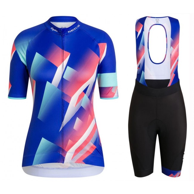 2020 Rapha Pro Team Dames's Blauw-Color Fietskleding Set Wielershirt Korte Mouw+Korte Fietsbroeken Bib 526TZQB 2020 Rapha Pro Team Dames's Blauw-Color Fietskleding Set Wielershirt Korte Mouw+Korte Fietsbroeken Bib 526TZQB