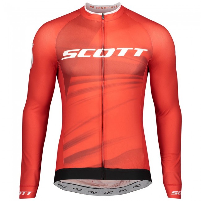 2020 Scott RC Pro Rood Fietskleding Wielershirt Lange Mouw 998VLHP 2020 Scott RC Pro Rood Fietskleding Wielershirt Lange Mouw 998VLHP