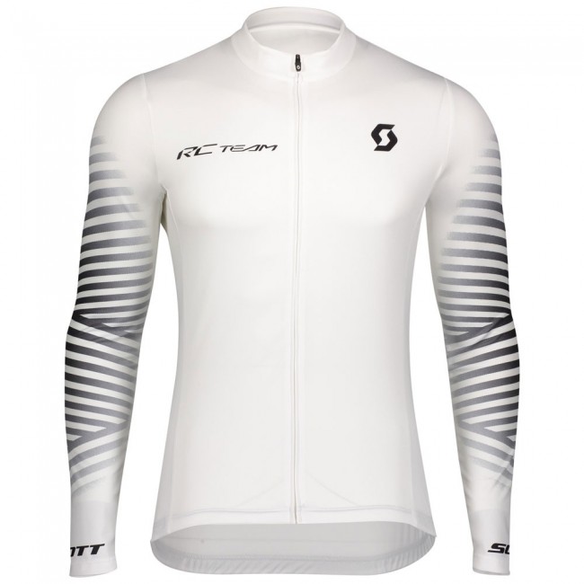 2020 Scott RC Team 1.0 Wit Fietskleding Wielershirt Lange Mouw 570UQJA 2020 Scott RC Team 1.0 Wit Fietskleding Wielershirt Lange Mouw 570UQJA