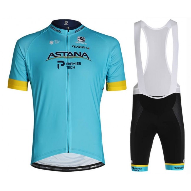 2020 Team ASTANA Fietskleding Set Fietsshirt Met Korte Mouwen+Korte Koersbroek Bib 573RFMC 2020 Team ASTANA Fietskleding Set Fietsshirt Met Korte Mouwen+Korte Koersbroek Bib 573RFMC