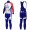 2020 Team FDJ Wielerkleding Set Wielershirt Lange Mouw+Lange Fietsbroeken Bib 212XMAY