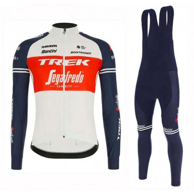 2020 Trek Segafredo Factory Racing Wit-Rood Wielerkleding Set Wielershirt Lange Mouw+Lange Fietsbroeken Bib 960AXNA 2020 Trek Segafredo Factory Racing Wit-Rood Wielerkleding Set Wielershirt Lange Mouw+Lange Fietsbroeken Bib 960AXNA