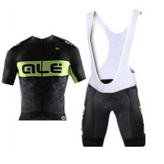 2015 ALE Fietskleding Set Fietsshirt Met Korte Mouwen+Korte Koersbroek Zwart 4 2015 ALE Fietskleding Set Fietsshirt Met Korte Mouwen+Korte Koersbroek Zwart 4