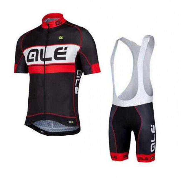 2015 ALE Fietskleding Set Fietsshirt Met Korte Mouwen+Korte Koersbroek Rood Zwart 2015 ALE Fietskleding Set Fietsshirt Met Korte Mouwen+Korte Koersbroek Rood Zwart