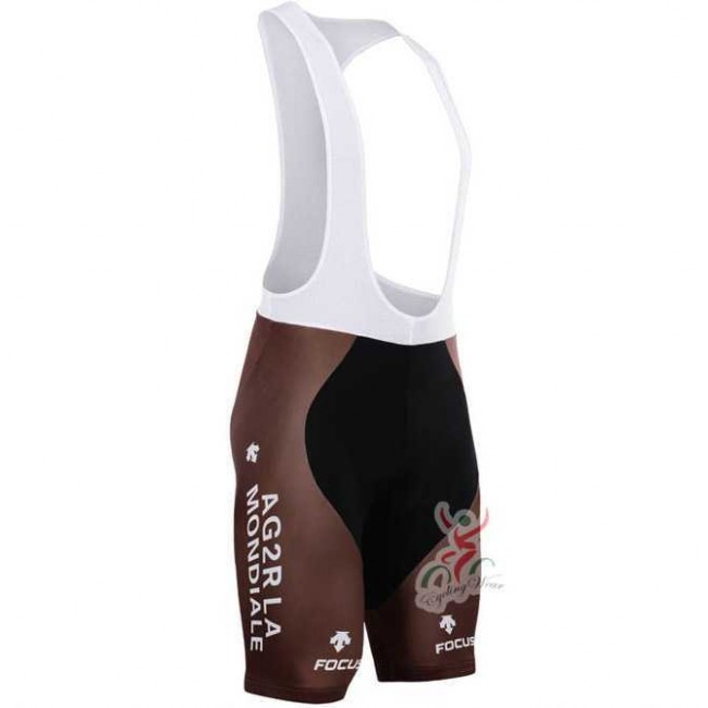 2015 Ag2r La Mondiale Fietskleding Fietsbroek Korte Bib 2015 Ag2r La Mondiale Fietskleding Fietsbroek Korte Bib