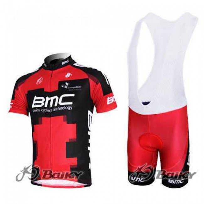 BMC Racing Teams Fietskleding Set Fietsshirt Met Korte Mouwen+Korte Koersbroek Rood BMC Racing Teams Fietskleding Set Fietsshirt Met Korte Mouwen+Korte Koersbroek Rood
