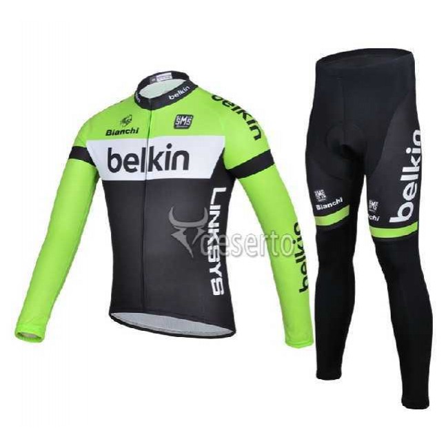 Belkin Wielerkleding Set Wielershirt Lange Mouw+Lange Fietsbroeken 2014 Belkin Wielerkleding Set Wielershirt Lange Mouw+Lange Fietsbroeken 2014