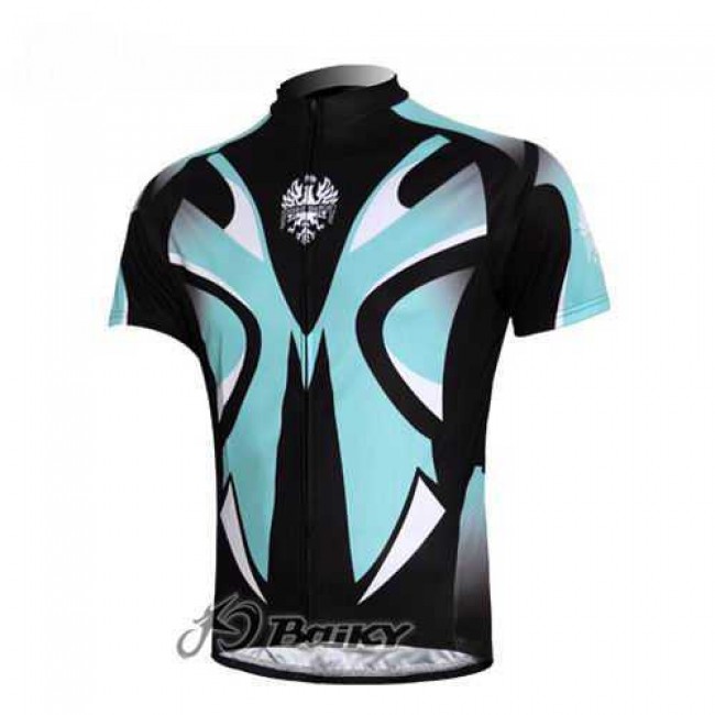 Bianchi Pro Team Wielershirt Met Korte Mouwen Zwart Blauw Bianchi Pro Team Wielershirt Met Korte Mouwen Zwart Blauw
