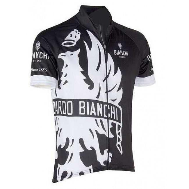 2016 BIANCHI-MILANO CINCA Wielershirt Korte Mouw Zwart Wit 2016 BIANCHI-MILANO CINCA Wielershirt Korte Mouw Zwart Wit