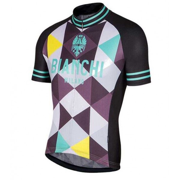 2017 Bianchi Wielershirt Met Korte Mouwen