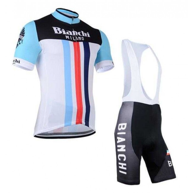 2016 Bianchi Pro Fietskleding Set Fietsshirt Met Korte Mouwen+Korte Koersbroek 2016 Bianchi Pro Fietskleding Set Fietsshirt Met Korte Mouwen+Korte Koersbroek