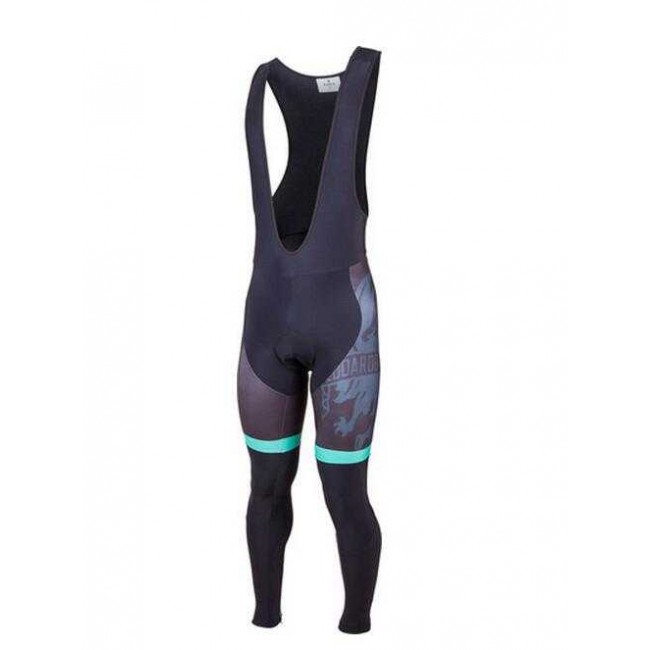2016 BIANCHI-MILANO BOLGARE Lange Fietsbroeken Bib Zwart Blauw 2016 BIANCHI-MILANO BOLGARE Lange Fietsbroeken Bib Zwart Blauw