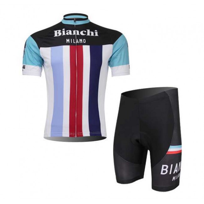 Bianchi 2014 Wielerkleding Set Wielershirts Korte Mouw+Fietsbroek Wit Rood Blauw Bianchi 2014 Wielerkleding Set Wielershirts Korte Mouw+Fietsbroek Wit Rood Blauw