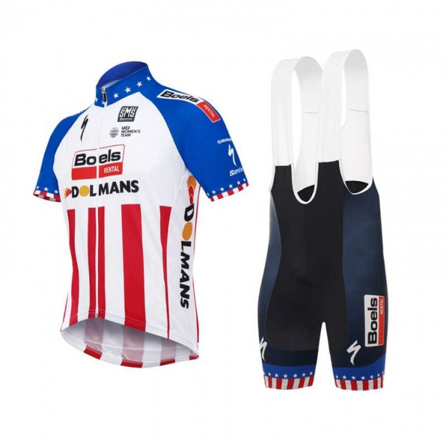 2017 Jersey Team Boels Dolmans Fietskleding Set Fietsshirt Met Korte Mouwen+Korte Koersbroek 2017 Jersey Team Boels Dolmans Fietskleding Set Fietsshirt Met Korte Mouwen+Korte Koersbroek