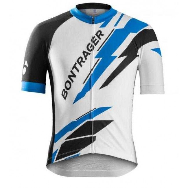 2016 Bontrager Wielerkleding Wielershirt Korte Mouw Wit Blauw 2016 Bontrager Wielerkleding Wielershirt Korte Mouw Wit Blauw